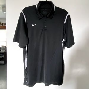 Nike Dri-Fit Black Polo
